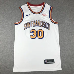 Nike San Francisco 30 White Basketball