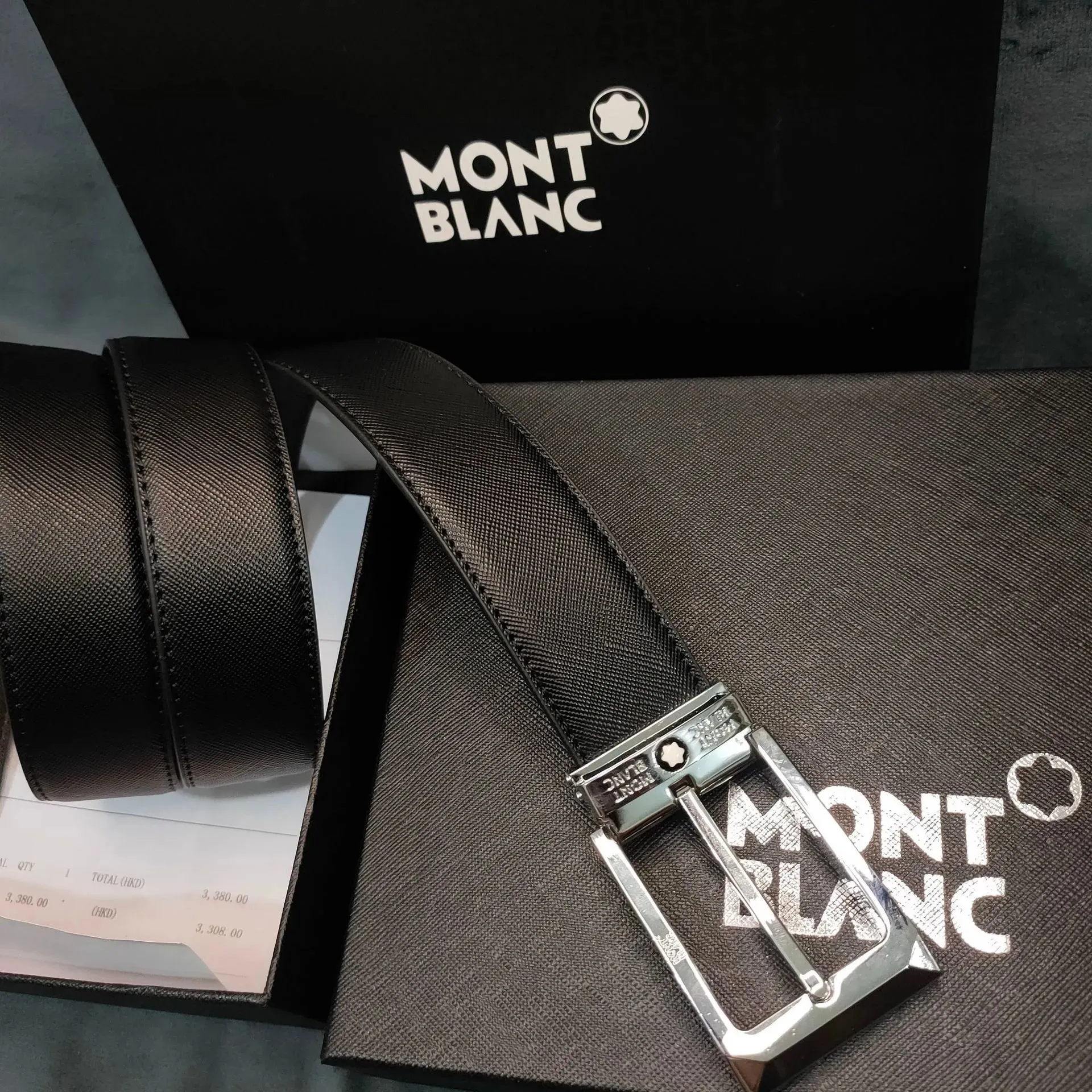 Montblanc Black Belt: Luxury and Style in