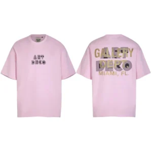 Gallery Dept Art Deco Pink Tee: Retro Miami