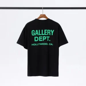Gallery Dept. Black Tee: Retro inspired