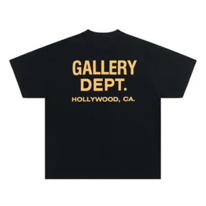 Gallery Dept. Black Tee: Urban Cool for