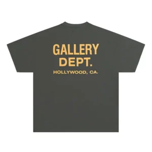 Gallery Dept. Dark Gray Tee: Hollywood