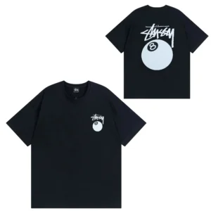 Stussy Black Tee: Cool Graphic for Urban