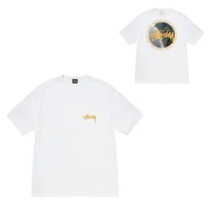 Stussy White Graphic Tee: Comfortable