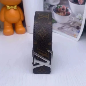 Louis Vuitton Brown Belt: Iconic Monogram