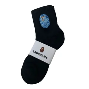 A Bathing Ape Black Socks: Urban Fashion