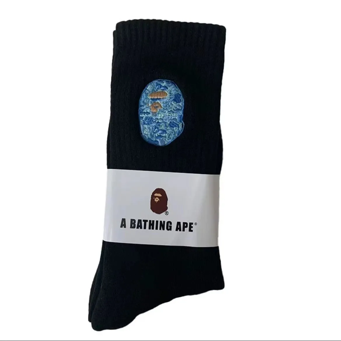 A Bathing Ape Black Socks: Unique & Fashion
