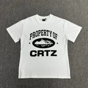 CRTZ White Graphic T Shirt: Stand Out with