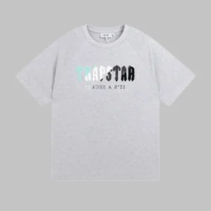 Trapstar Light Gray Tee: Trendy Street Wear