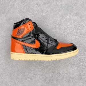 Air Jordan 1 Black Orange High Top