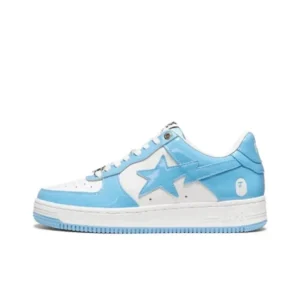 Bape Light Blue Star Sneakers Comfort