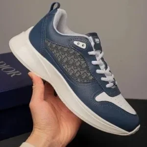 Dior Navy Blue Sneakers: Stylish Footwear