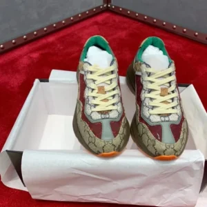 Gucci Patterned Sneakers: Colorful