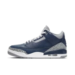 Nike Air Jordan 3 Navy Gray Sneakers Iconic