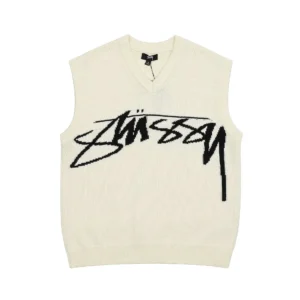 Stussy Off white Vest: Graffiti Inspired