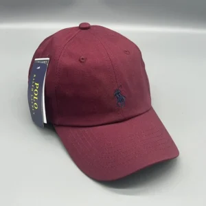 Polo Ralph Lauren Maroon Baseball Cap