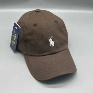 Ralph Lauren Polo Brown Cap Timeless Fashion