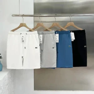 Lacoste Shorts White Sporty and Stylish