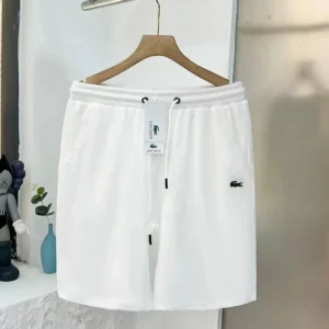 Lacoste White Casual Shorts Stylish