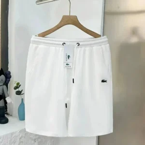 Lacoste White Shorts: Stylish, Comfortable