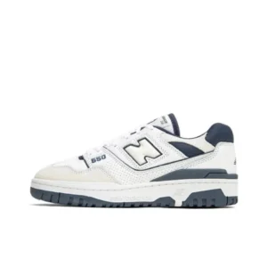 New Balance 550 White Navy Sneakers Stylish