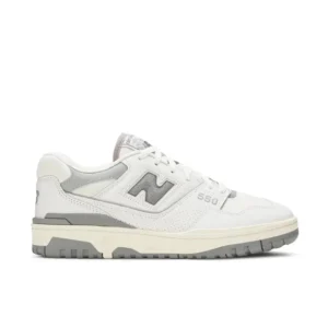 New Balance 550 White Gray: Retro inspired