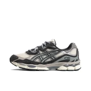 ASICS Retro style Grey Black white