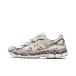 ASICS Light Gray Footwear: Sporty and Versatile