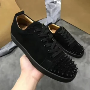 Christian Louboutin Black Spike Toe