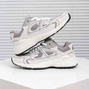 Dior Off white Gray Sneakers: Chic