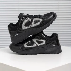 Dior Black CD Emblem Sneakers: A Fashion
