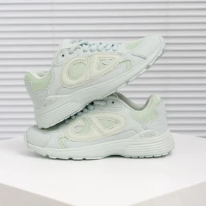 Dior Pastel Green Sneakers: Chic