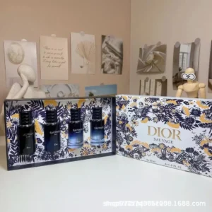 Dior Sauvage Blue Men's Perfume Set Elegant