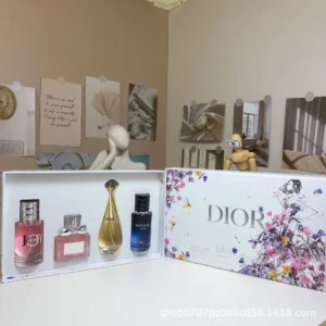 Dior White Packaged Perfume Set: Iconic