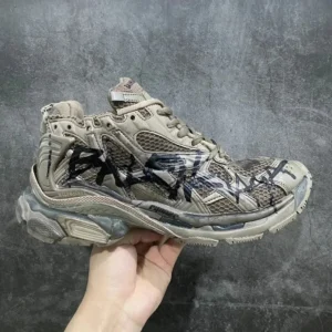 Balenciaga Beige Street Inspired Sneakers