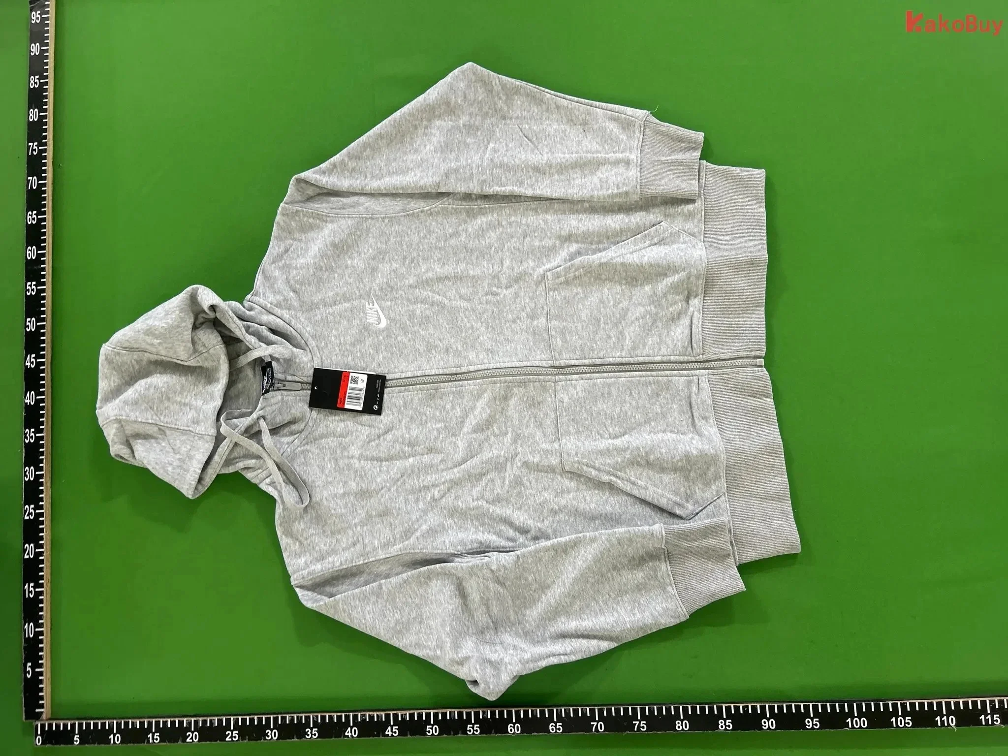 Nike Light Gray Hoodie: Sporty and Cozy for