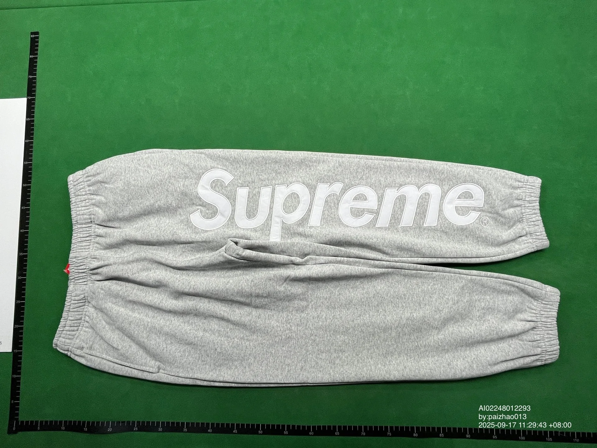 Supreme Grey Joggers Urban Style