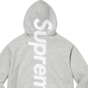 Supreme Gray Hoodie: Streetwear