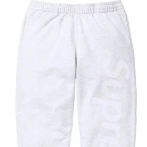 Supreme Light Gray Pants: Iconic and cozy