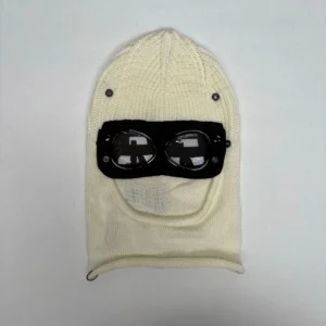 CP Company Cream Goggle Headwear: Aviator
