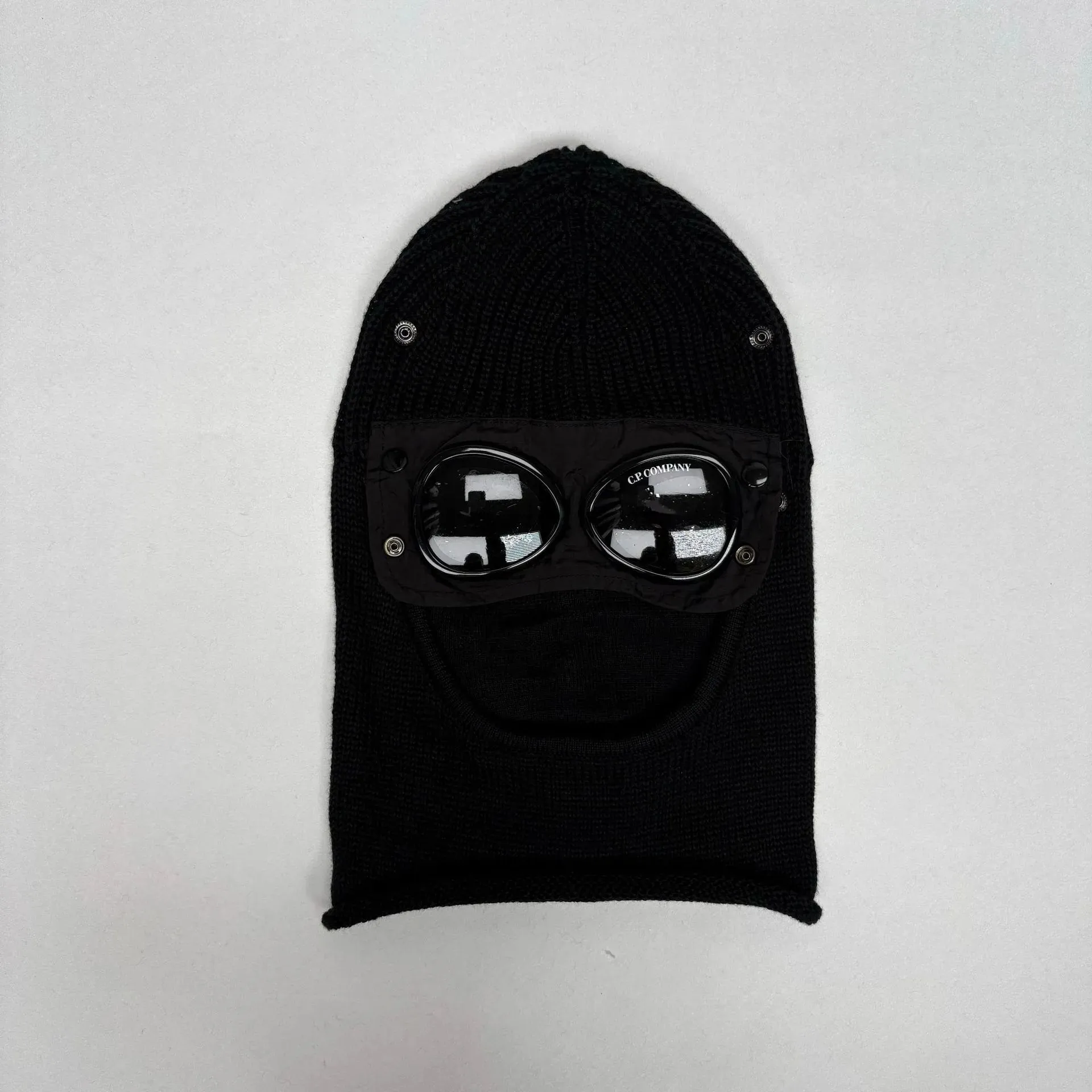 CP Company Black Headgear: Tech inspired