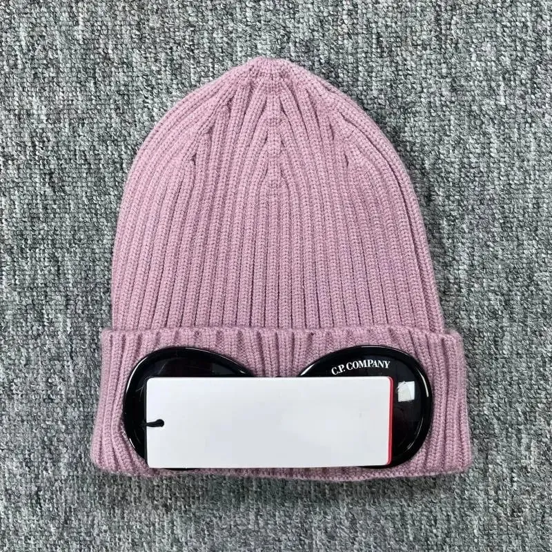 CP Company Light Purple Beanie: Urban Chic