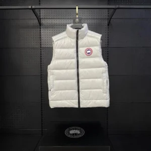 Canada Goose White Down Vest: Premium