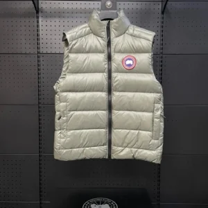 Canada Goose Light Gray Puffer Vest: Urban
