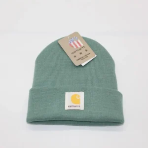 Carhartt Light Green Knit Beanie: USA Made