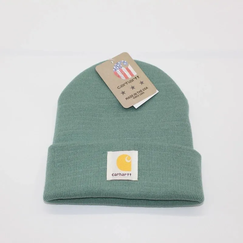 Carhartt Light Green Knit Beanie: USA Made