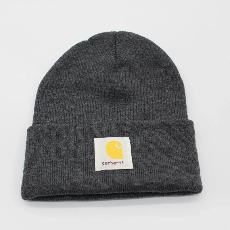 Carhartt Gray Knit Beanie: Warmth with a