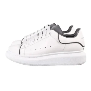 Alexander McQueen White Black Trainers