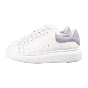 Alexander McQueen Oversized White Leather