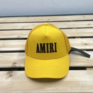 AMIRI Yellow Cap: Chic and Comfortable